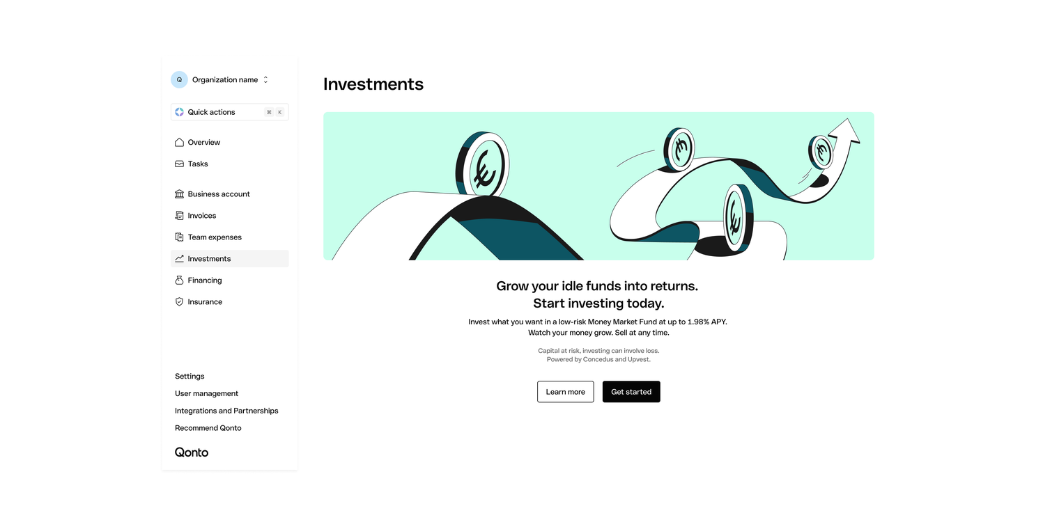 Investments: MMF